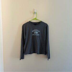 L.e.i. Vintage Y2k 90s Cropped Long Sleeve Shirt